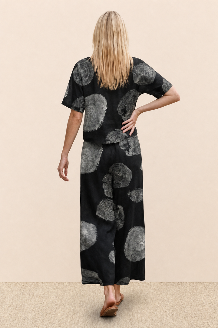 Bertille™ | Floral Two-Piece Wide-Leg Set