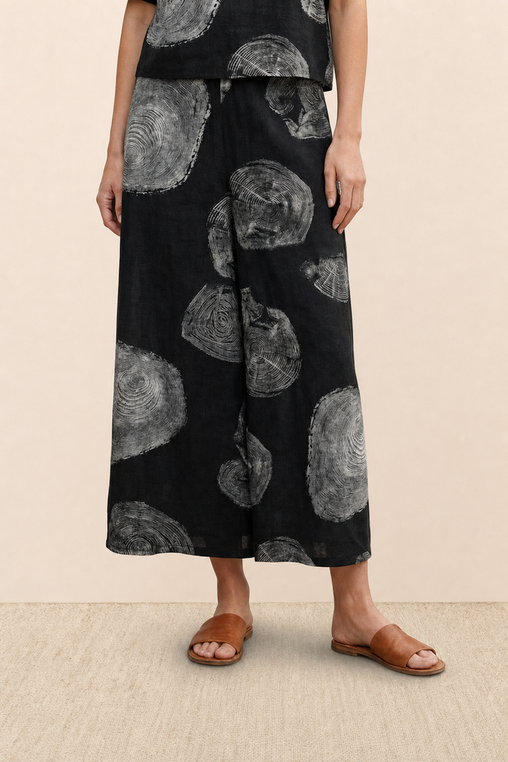 Bertille™ | Floral Two-Piece Wide-Leg Set