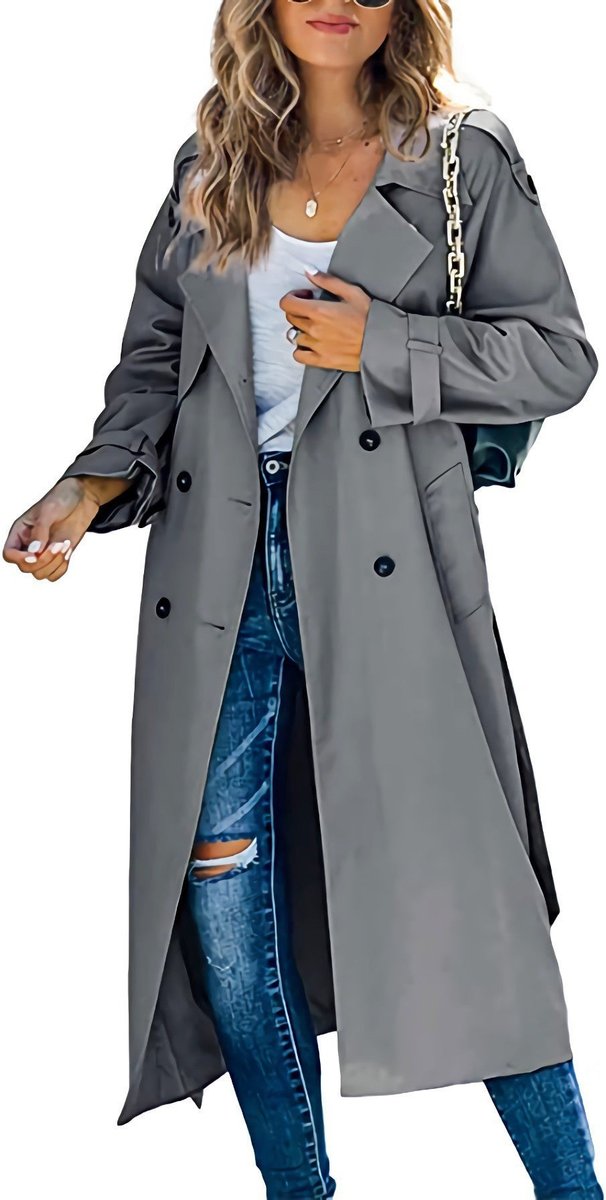 Camilla | Belted Longline Trench Coat