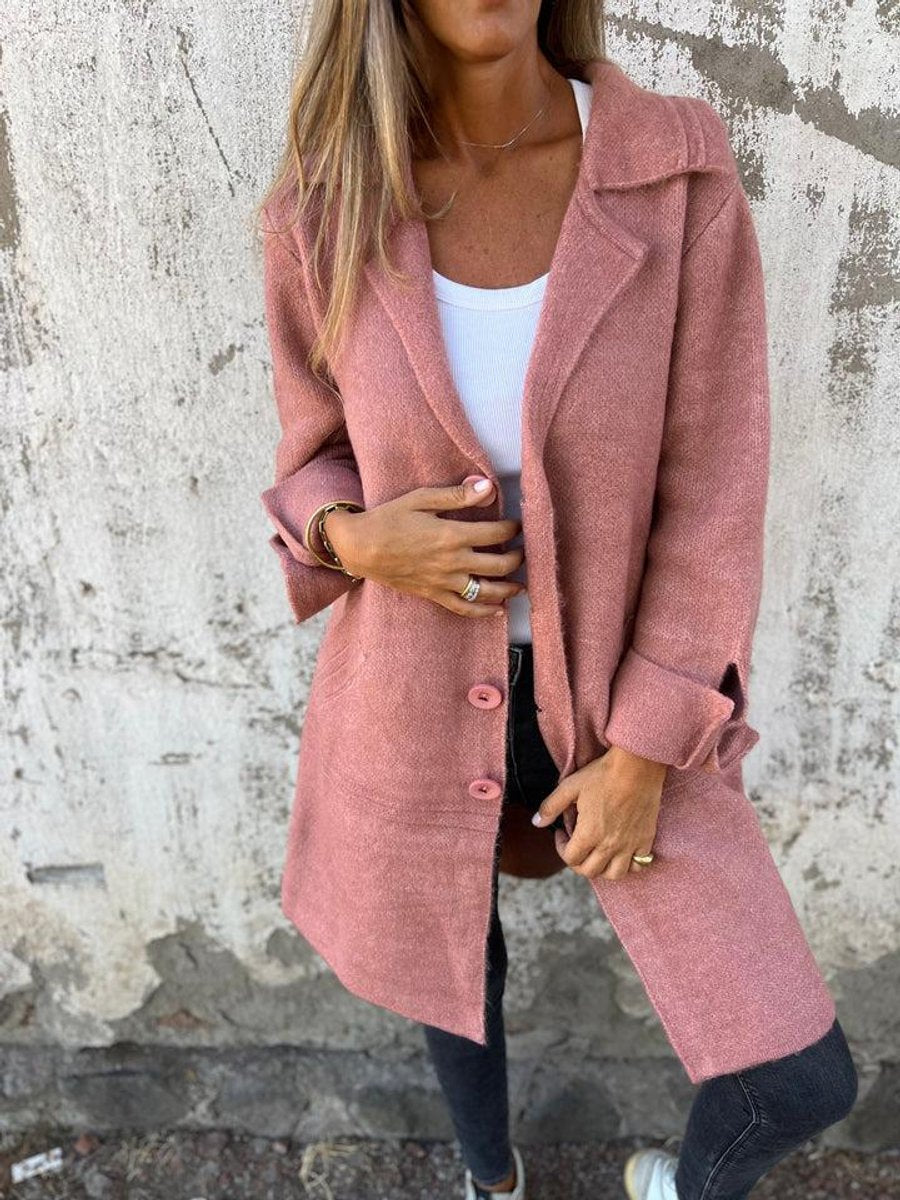 Lucille | Relaxed Longline Lapel Coat